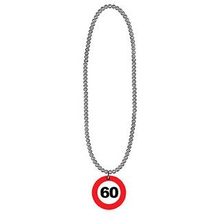 Halskette Nummer 60 - Verkehrsschild