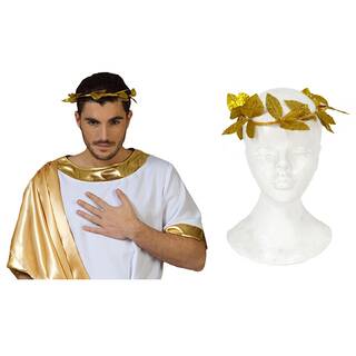 Lorbeerkranz Ägypten Cäsar Cleopatra goldener Kranz mit Blättern