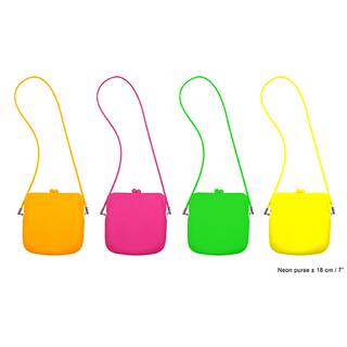 Neon Tasche ca 18 cm Polyester  - Farbwahl