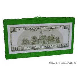 Pinata 100 Dollar Note Geldschein ca. 50 cm