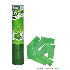 Konfettikanone grün ca. 20 cm Luftdruck