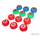 12 Mini Yo Yo in 3 verschiedene Farben für Geburtstag ca. 3 cm 12 Stück Krachmacher Mitgebsel Geburtstag Accessoires