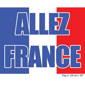 Flagge Allez France ca. 150 x 90 cm