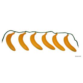 Bananengürtel gelb an grünem Band - Erwachsene