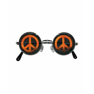 Peace Brille Hologramm für Hippie Kostüm