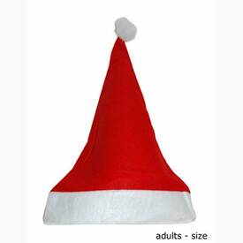 Santa Mütze rot weiß mit Bommel