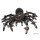 BIG BENDABLE SPIDER große biegbare Spinne schwarz-grau 50 cm 20"