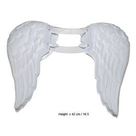 Flügel Engel Farbe weiß ca. 42 x 52 cm EVA