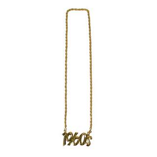 Halskette 1960 Jahreszahl gold ca. 30cm