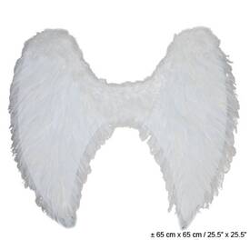 Federflügel Engel weiß ca. 65 x 65 cm -...