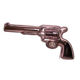 Spielzeugpistole in Bronzeoptik Kunststoff
