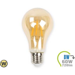 V-TAC E27 LED Lampe 8W Filament A67 Ultra-Warmweiß