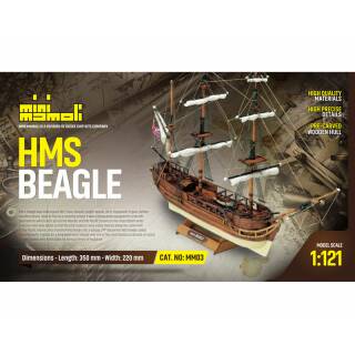 Krick HMS Beagle Bausatz 1:121 Mini Mamoli
