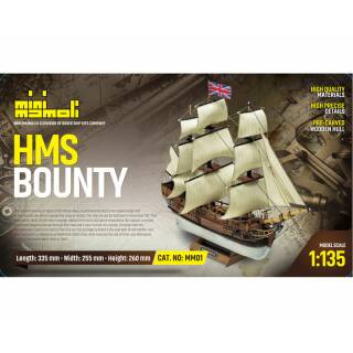 Krick HMS Bounty Bausatz 1:135 Mini Mamoli