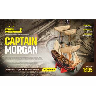 Krick Captain Morgan Bausatz 1:135 Mini Mamoli