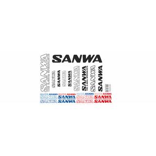 Aufkleberbogen Sanwa Logo (DIN A4) LRP 62413