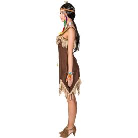 Sexy Indianerin, braun (Kleid)