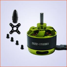 Maytech Toy airplane electric dc Motor 2822 1100 KV For...