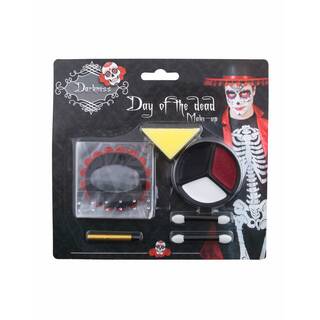Darkness Day of the Dead Make-Up Set 8 teilig
