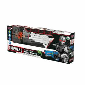 Jamara Impulse Laser Gun Bug Hunt Set weiss/orange 410065