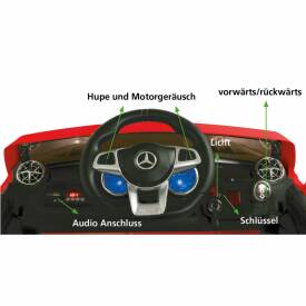Jamara Ride-on Mercedes-Benz AMG SL65 rot 2,4GHz 12V 460294