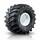 MST-Racing Monster truckwheels w/ monster truck tire (white)