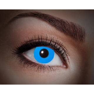 Kontaktlinsen UV Flash Blue UV-Linsen 
(leuchten bei Schwarzlicht)
1 Monate tragbar