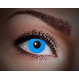 Kontaktlinsen UV Flash Blue UV-Linsen 
(leuchten bei...