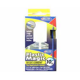 Krick Plastic Magic 10 Sek. Klebstoff mit Pinsel 40 ml...